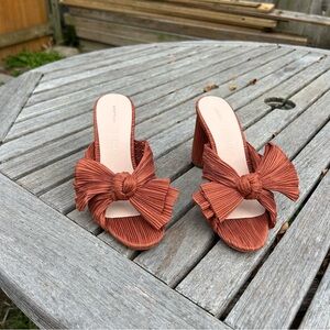 Loeffler Randall Camellia Knot Sandals Womens 6‎